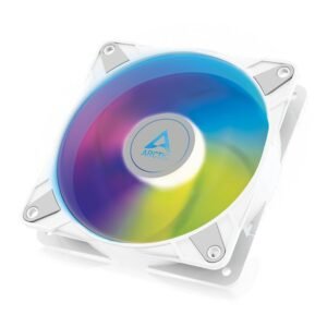 ARCTIC P12 PWM PST A-RGB - Case Fan, 120 mm PWM case Fan - White