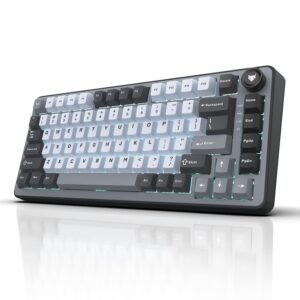 EvoFox Ronin X75 Plus Tri-Mode Gaming Wireless Mechanical Keyboard
