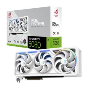 ASUS ROG Astral GeForce RTX™ 5080 16GB GDDR7 White OC Edition