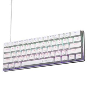Zebronics Mechanical Keyboard (Max Ninja 61, White)
